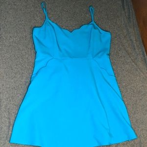 Market & Spruce scalloped mini dress